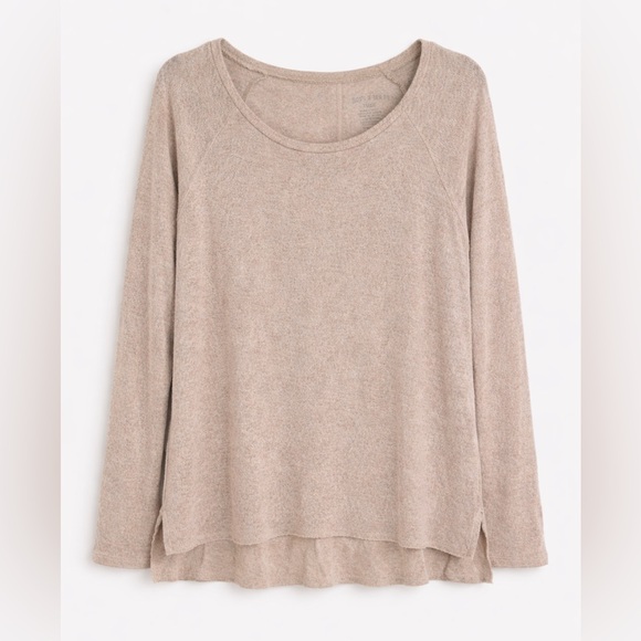 American Eagle Outfitters Tops - American Eagle Outfitters Soft & Sexy Plush Beige Sweater